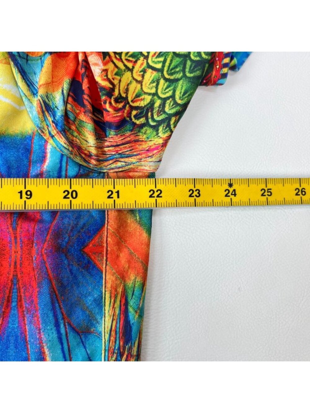 NWOT Ali Miles Floral Multicolor Rhinestone Women’s Open Front Cardigan Size PM - Picture 11 of 14